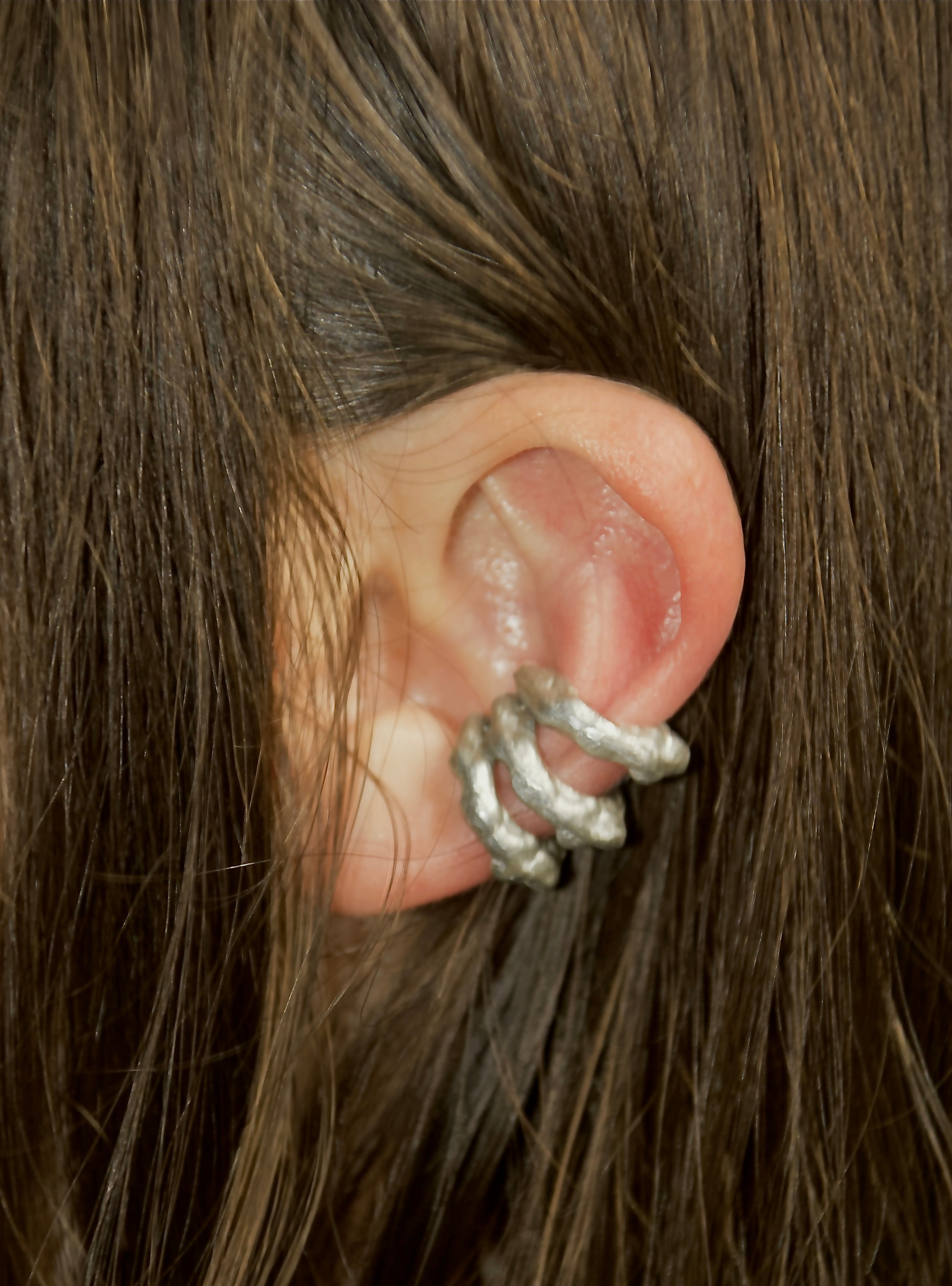 earrings and cuffs