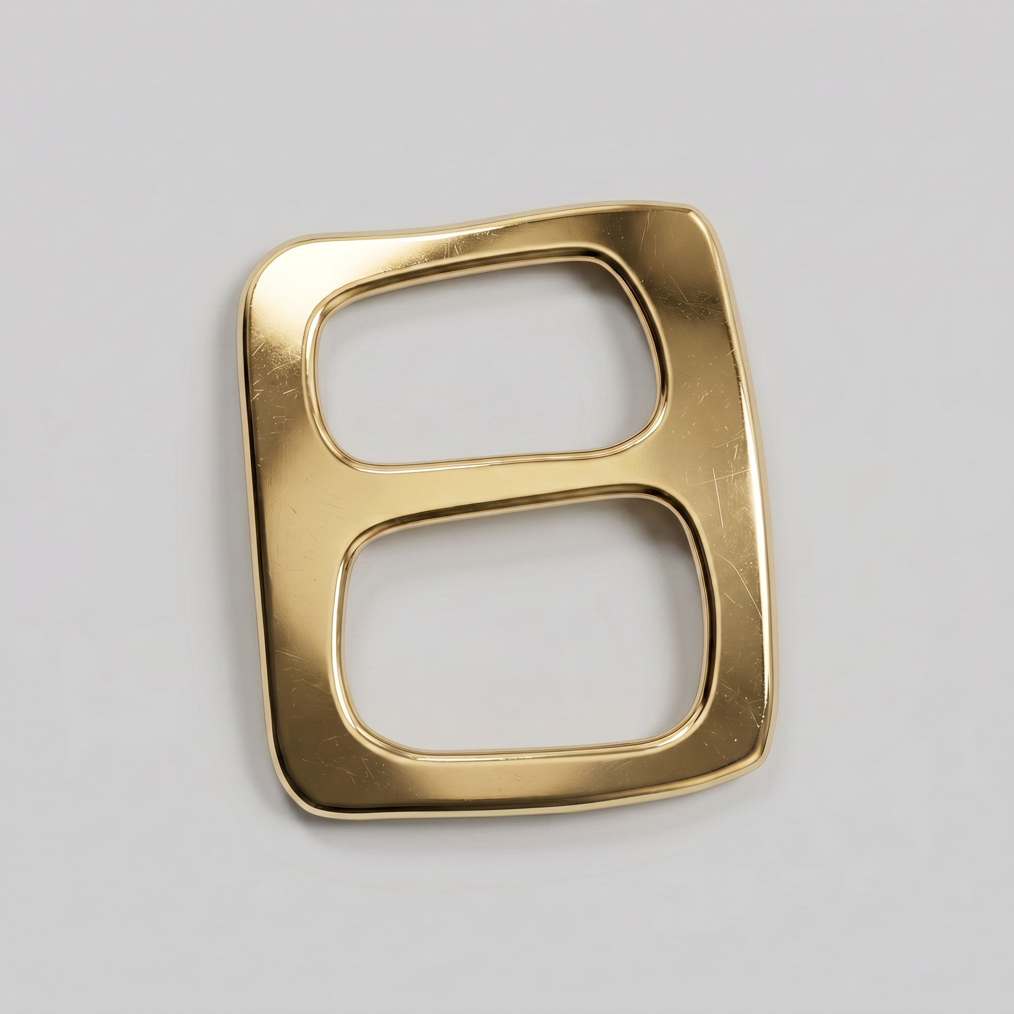 The scarf buckle with engraving