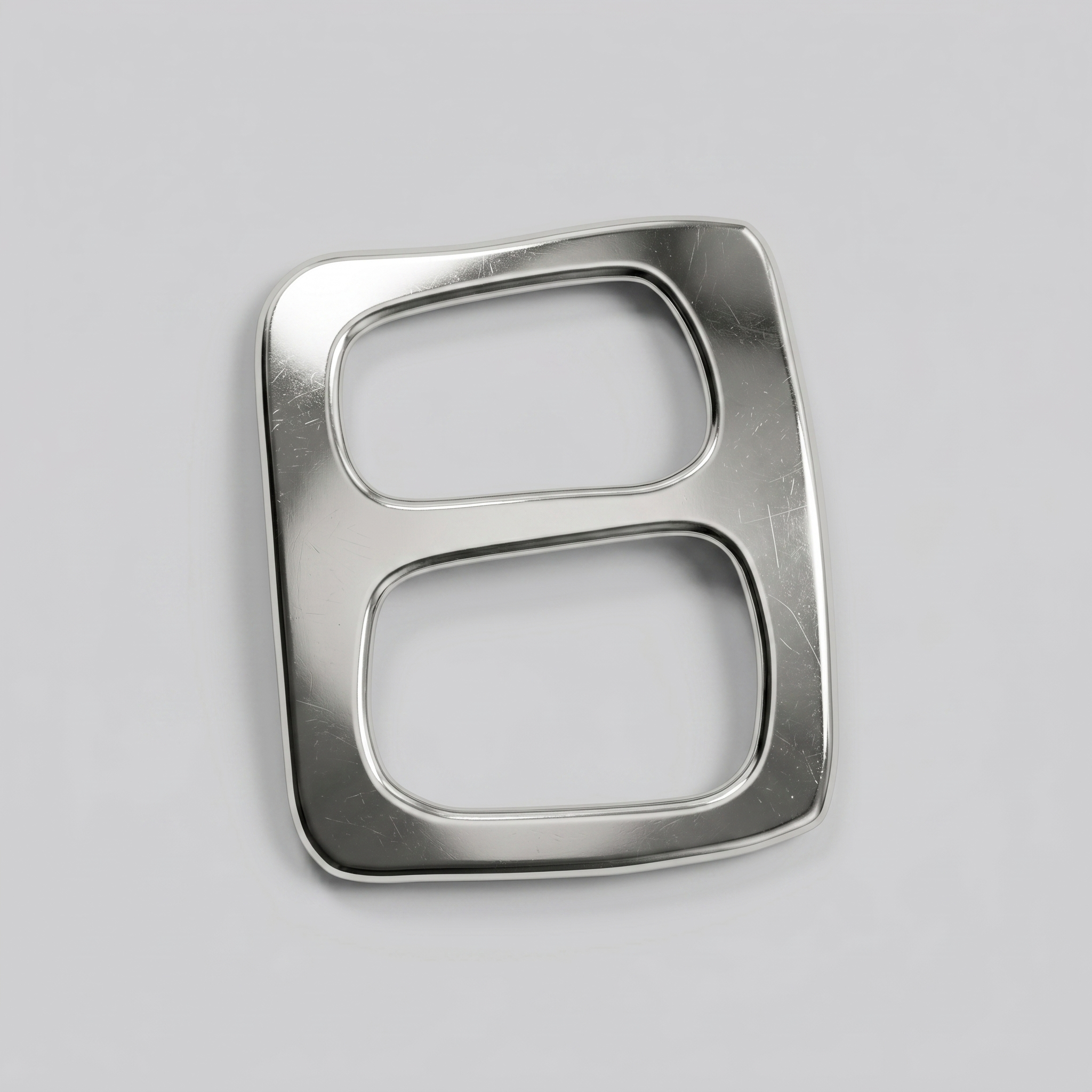The scarf buckle with engraving