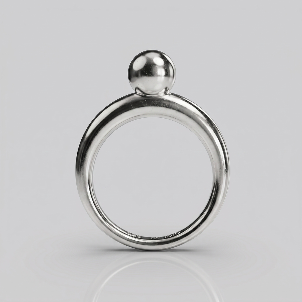 small sphere ring