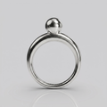 small sphere ring
