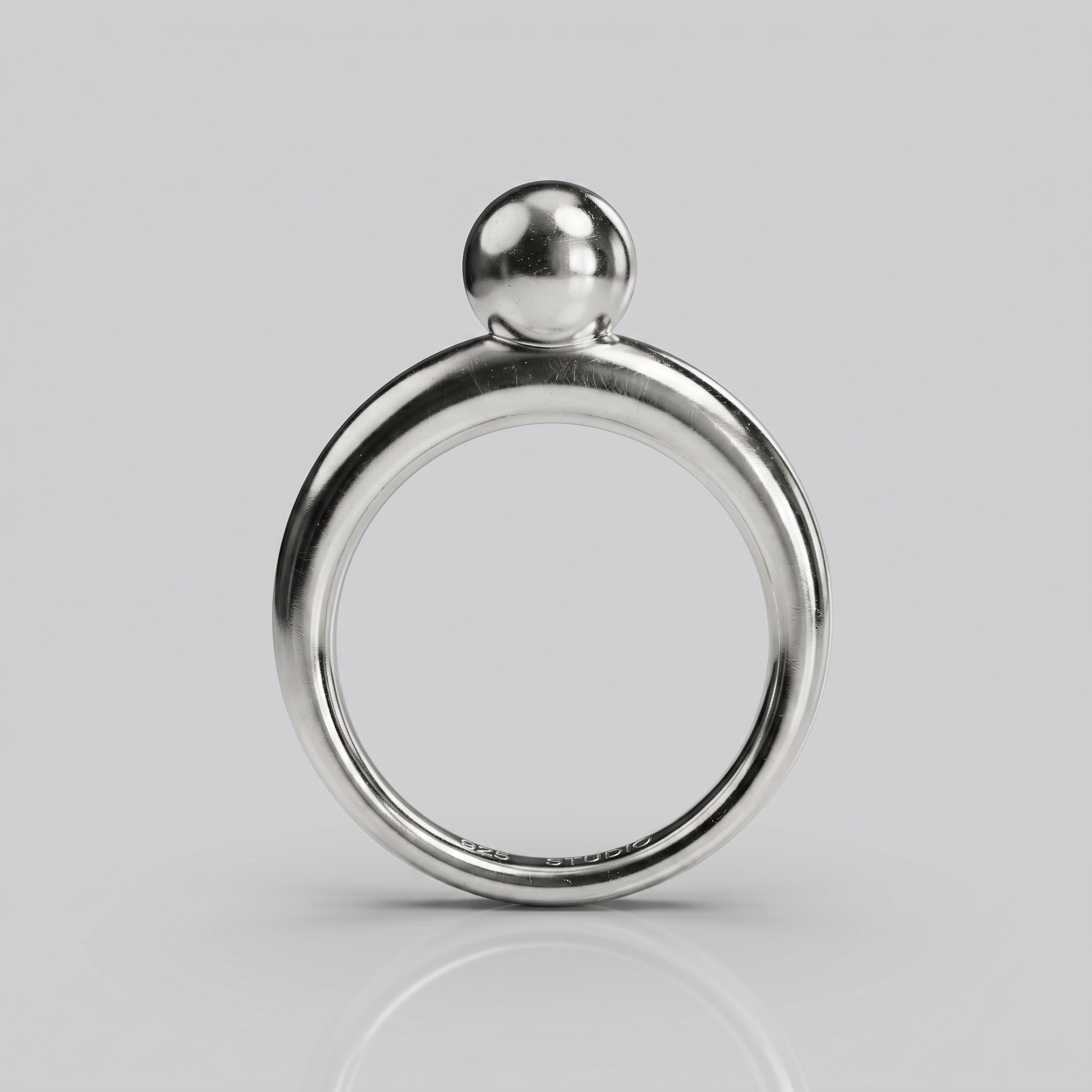 small sphere ring