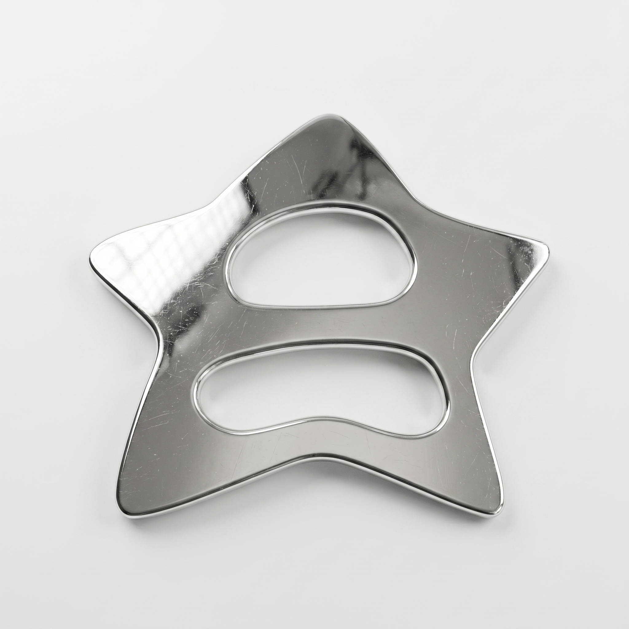The scarf buckle with engraving