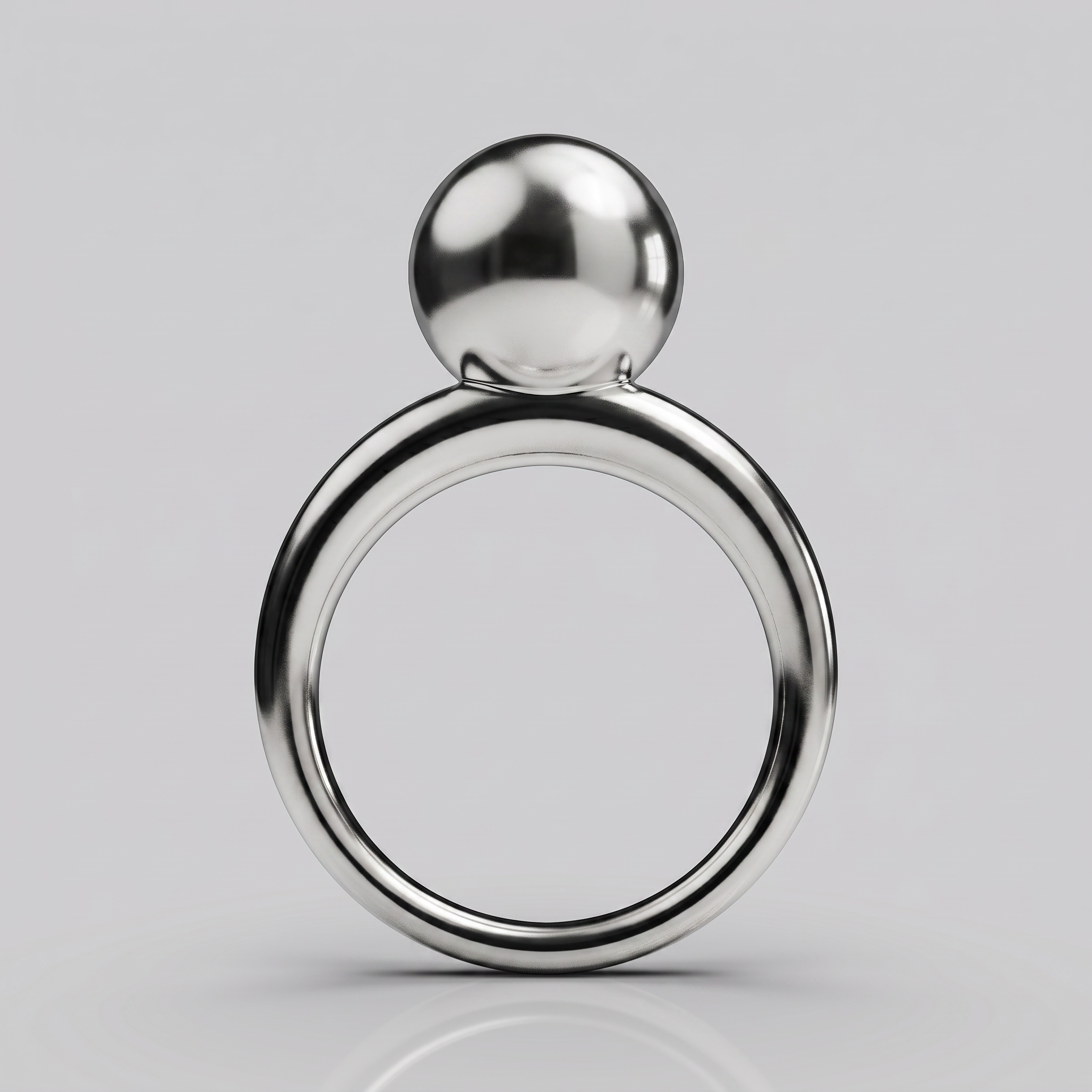 medium sphere ring