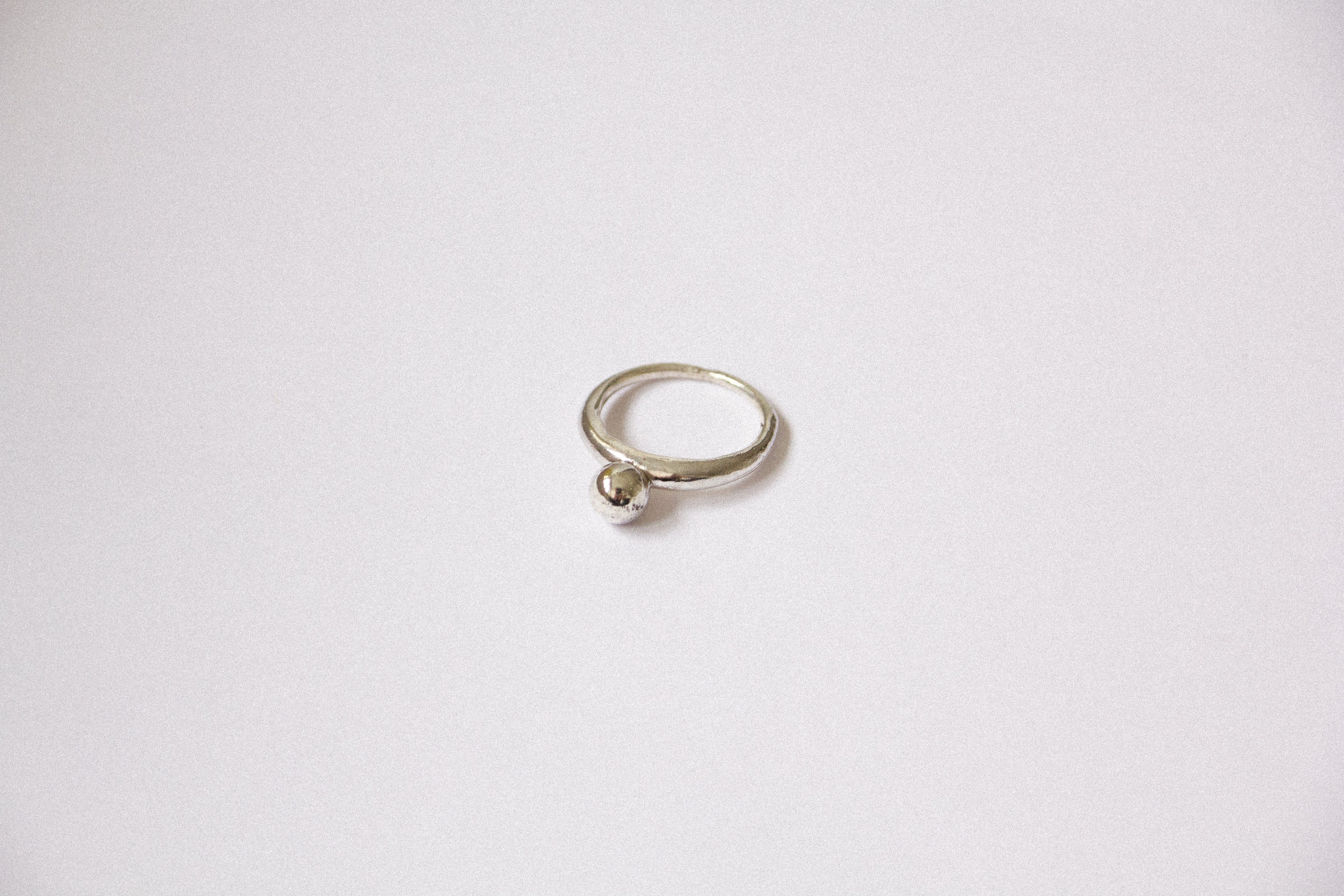 small sphere ring