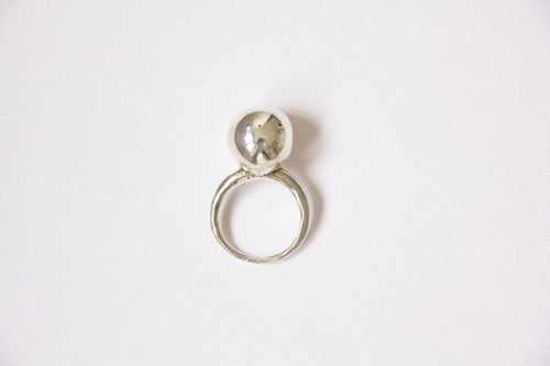 big sphere ring