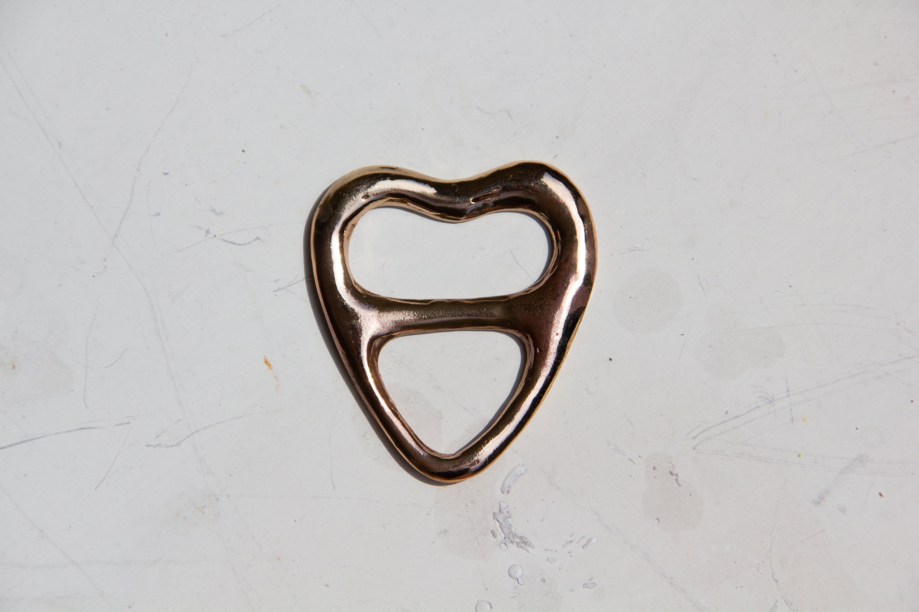 Heart Buckle — Handcrafted in Copenhagen