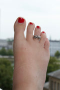 knot toe ring