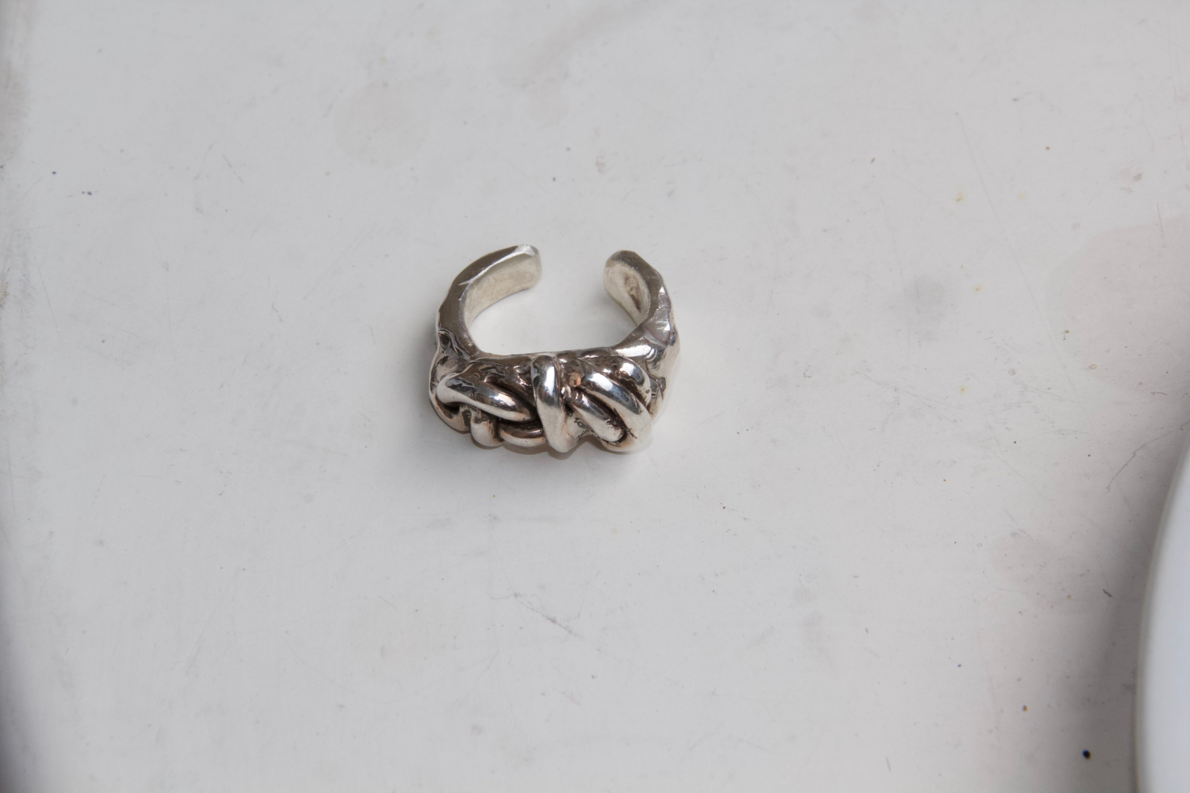 knot toe ring