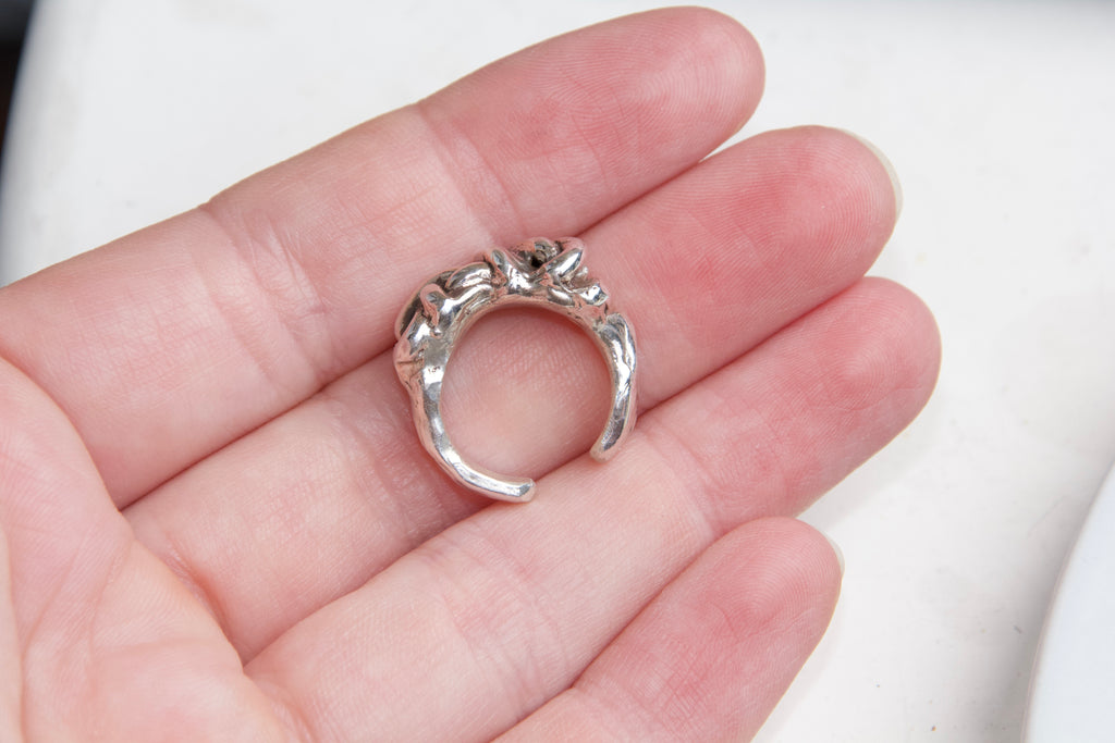 knot toe ring