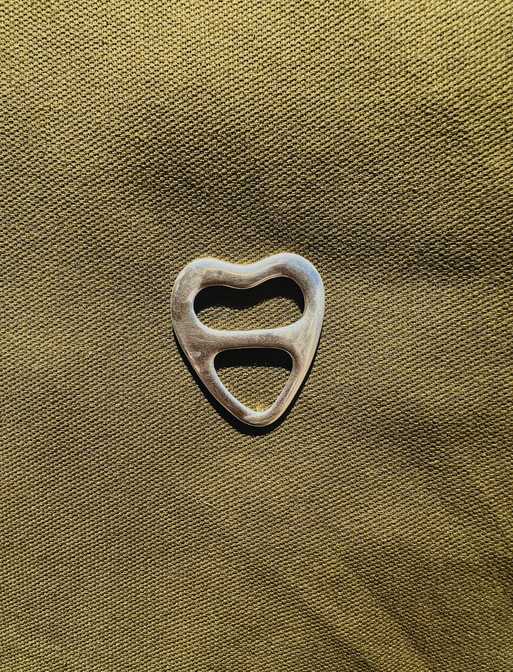 The heart buckle