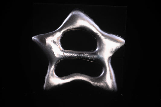 The scarf buckle with engraving