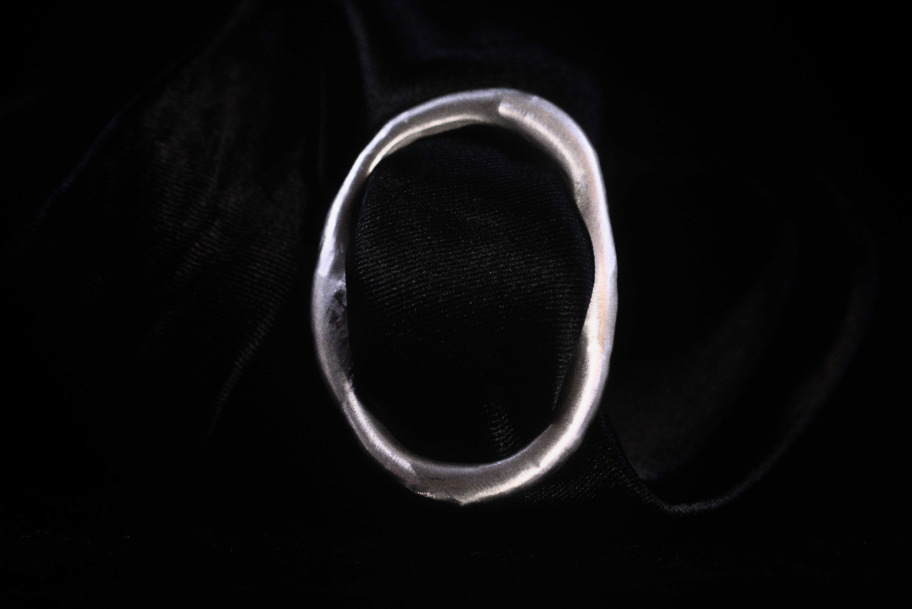 The scarf buckle with engraving